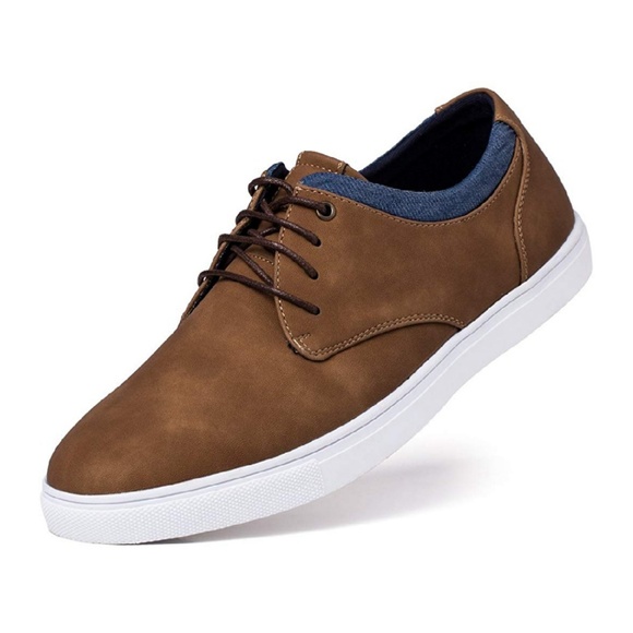 Jivana Other - Men's Sneaker Flat Casual Shoes Brown